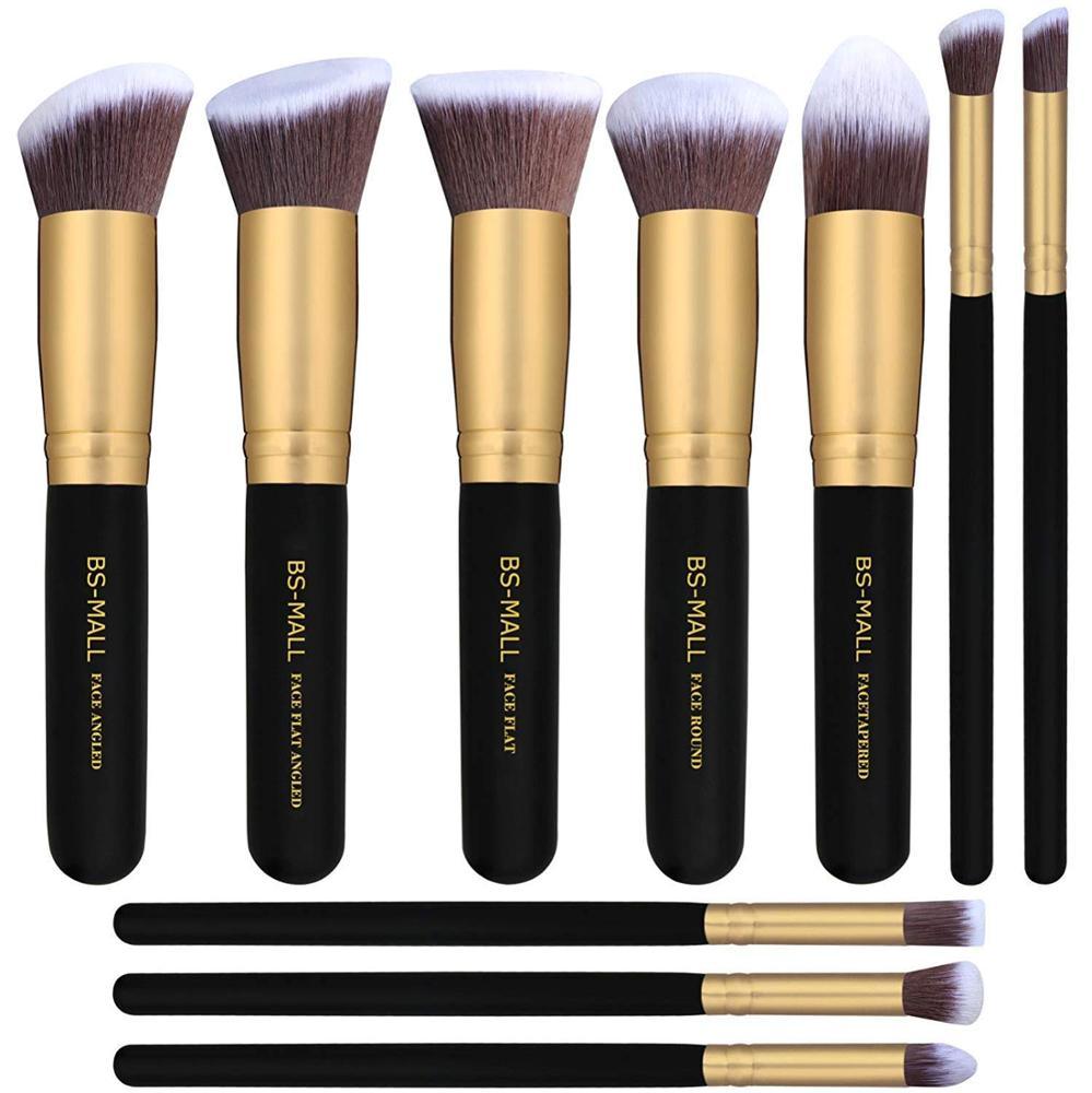 Gold Makeup Brushes Set-1