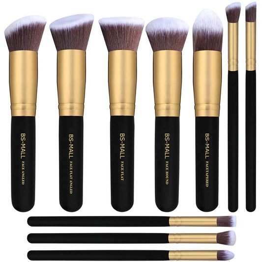 Gold Makeup Brushes Set-1